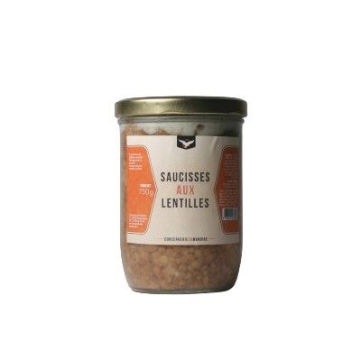 Saucisses lentilles