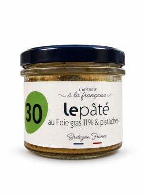 Pâté foie gras pistaches