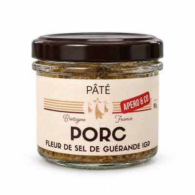 Pâté porc fleur de sel Guérande
