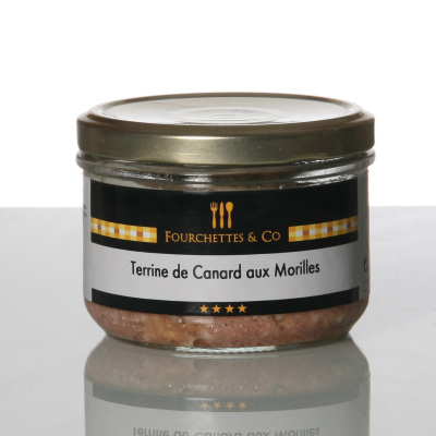 Terrine de canard aux morilles