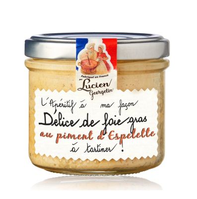 Foie gras piment d'Espelette Georgelin