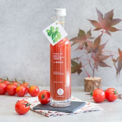 Vinaigre tomate et basilic