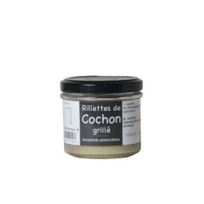 Rillettes de cochon grillé