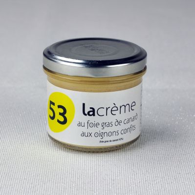 Foie gras aux oignons confits
